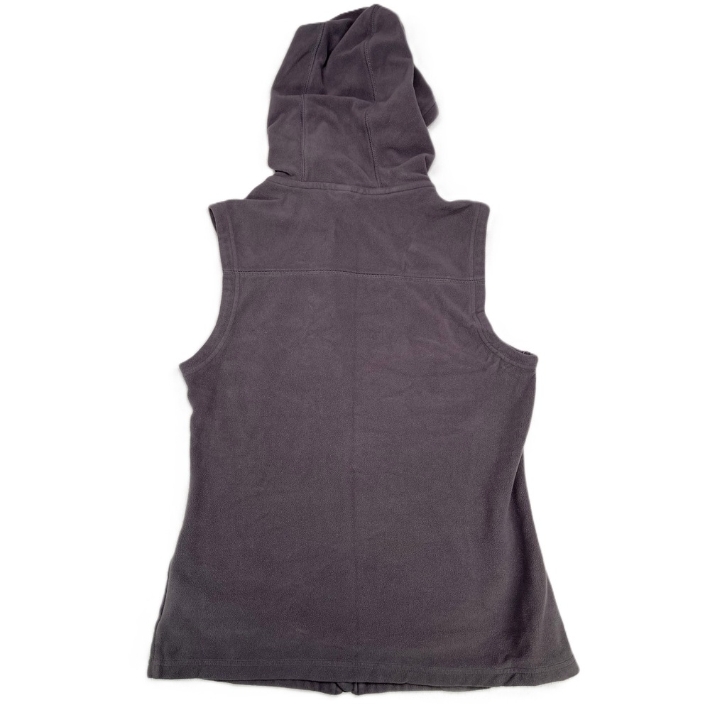 Mountain Hardwear Purple/Gray Fleece Hooded Vest Women's Size S P - Picture 5 of 7